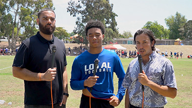 Los Al WR Makai Lemon Interview At Mission Viejo Passing Tournament podcast