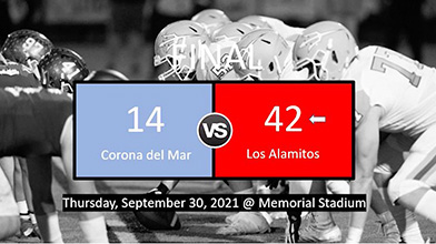 2021 season corona del mar vs los alamitos recap