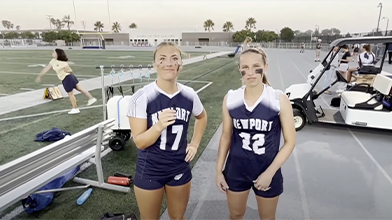 2023 Newport Harbor vs Tesoro Girls Flag Football